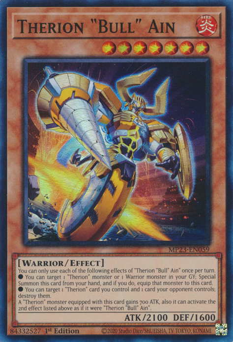 Therion "Bull" Ain [MP23-EN059] Super Rare | Game Master's Emporium (The New GME)