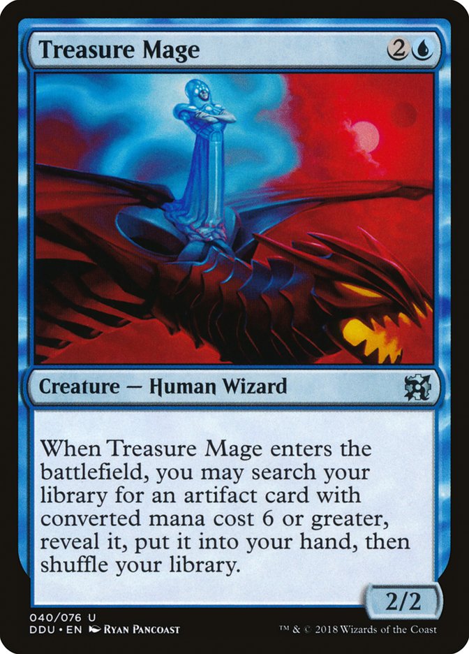 Treasure Mage [Duel Decks: Elves vs. Inventors] | Game Master's Emporium (The New GME)