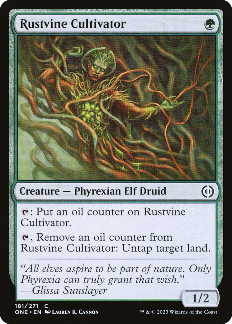 Rustvine Cultivator [Phyrexia: All Will Be One] | Game Master's Emporium (The New GME)