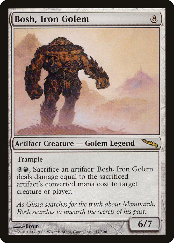 Bosh, Iron Golem [Mirrodin] | Game Master's Emporium (The New GME)