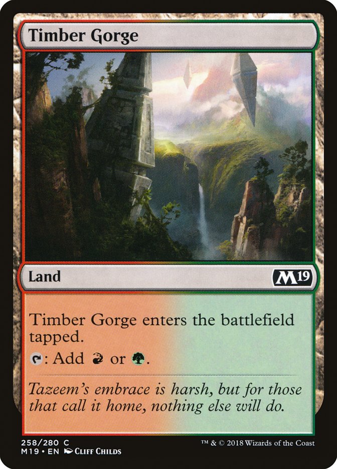 Timber Gorge [Core Set 2019] | Game Master's Emporium (The New GME)