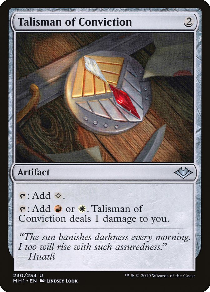 Talisman of Conviction [Modern Horizons] | Game Master's Emporium (The New GME)