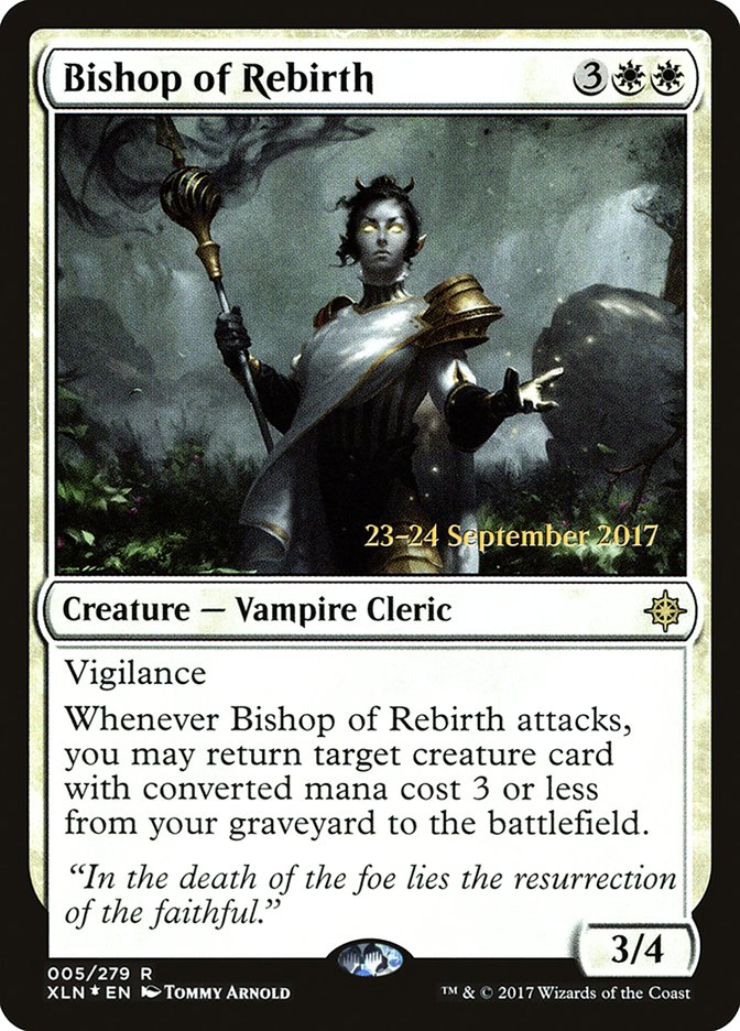 Bishop of Rebirth [Ixalan Prerelease Promos] | Game Master's Emporium (The New GME)