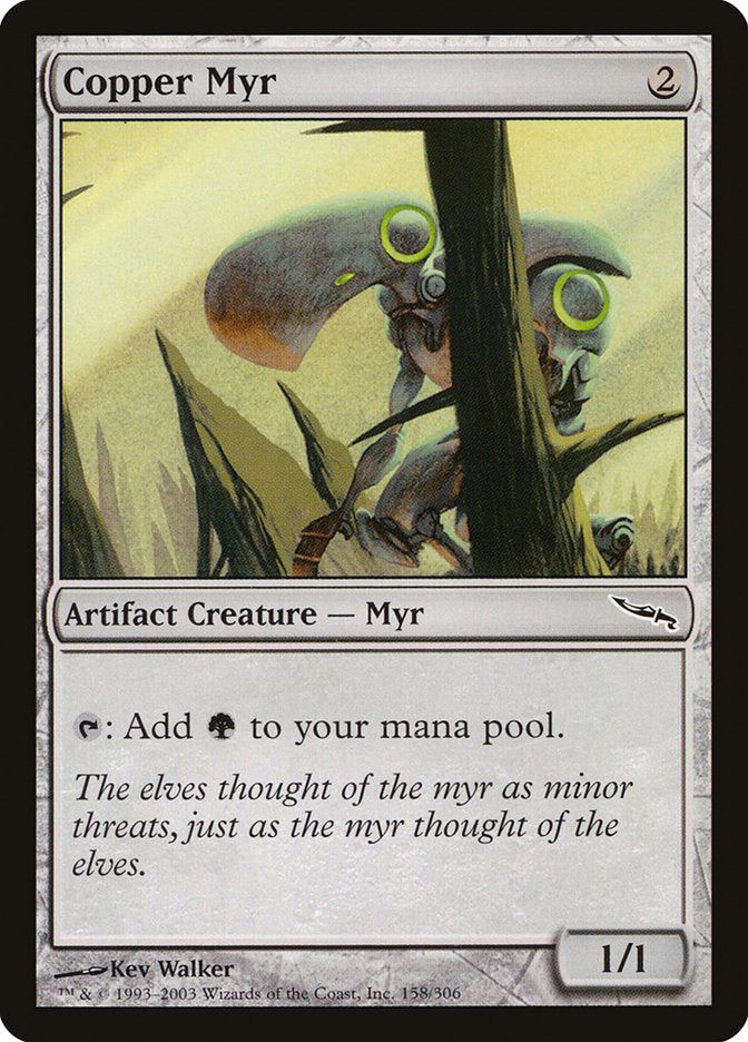 Copper Myr [Mirrodin] | Game Master's Emporium (The New GME)