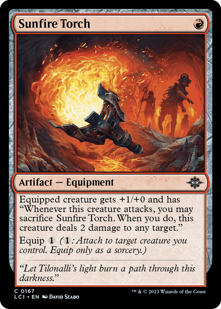 Sunfire Torch [The Lost Caverns of Ixalan] | Game Master's Emporium (The New GME)
