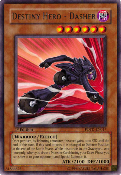 Destiny Hero - Dasher [POTD-EN017] Rare | Game Master's Emporium (The New GME)