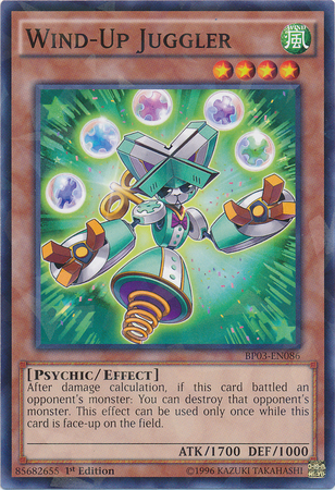 Wind-Up Juggler [BP03-EN086] Shatterfoil Rare | Game Master's Emporium (The New GME)