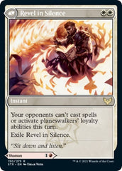 Flamescroll Celebrant // Revel in Silence [Strixhaven: School of Mages Prerelease Promos] | Game Master's Emporium (The New GME)