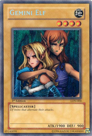 Gemini Elf [LON-000] Secret Rare | Game Master's Emporium (The New GME)