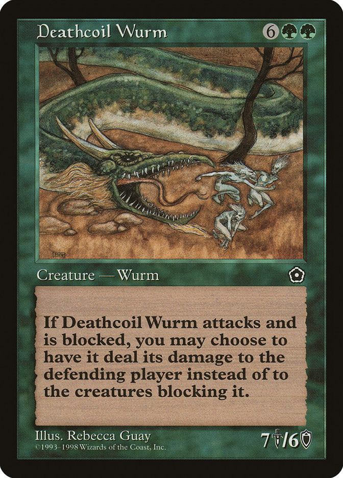 Deathcoil Wurm [Portal Second Age] | Game Master's Emporium (The New GME)