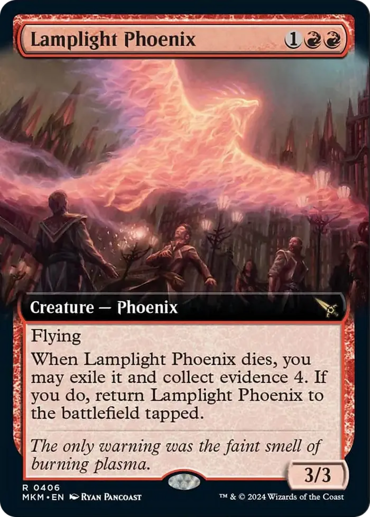 Lamplight Phoenix (Extended Art) [Murders at Karlov Manor] | Game Master's Emporium (The New GME)