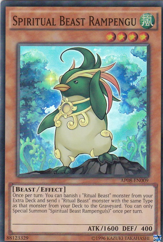 Spiritual Beast Rampengu [AP08-EN009] Super Rare | Game Master's Emporium (The New GME)