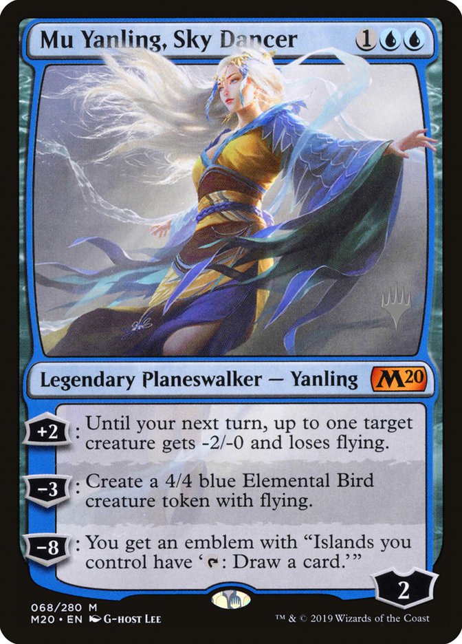 Mu Yanling, Sky Dancer (Promo Pack) [Core Set 2020 Promos] | Game Master's Emporium (The New GME)