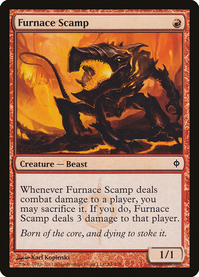 Furnace Scamp [New Phyrexia] | Game Master's Emporium (The New GME)