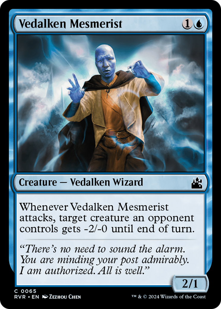 Vedalken Mesmerist [Ravnica Remastered] | Game Master's Emporium (The New GME)