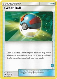 Great Ball (119/149) (Deck Exclusive #21) [Sun & Moon: Trainer Kit - Alolan Ninetales] | Game Master's Emporium (The New GME)