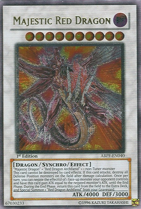 Majestic Red Dragon [ABPF-EN040] Ultimate Rare | Game Master's Emporium (The New GME)