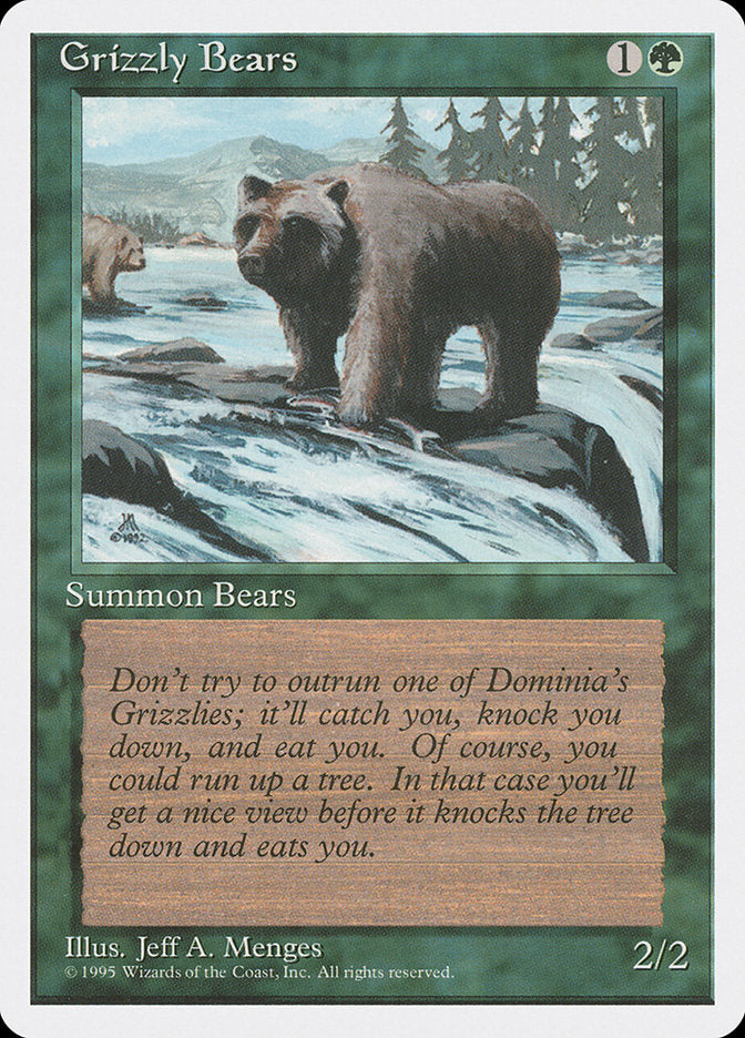 Grizzly Bears [Fourth Edition] | Game Master's Emporium (The New GME)