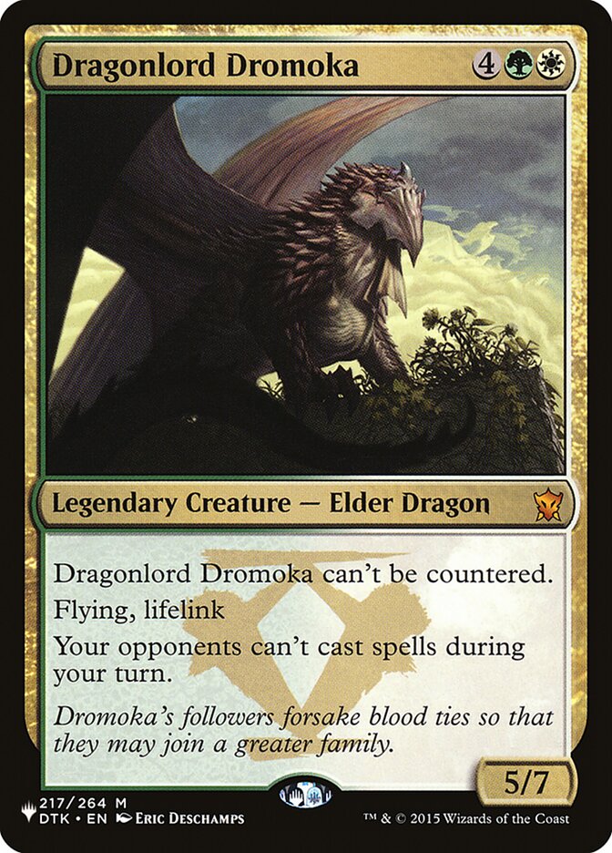 Dragonlord Dromoka [The List] | Game Master's Emporium (The New GME)