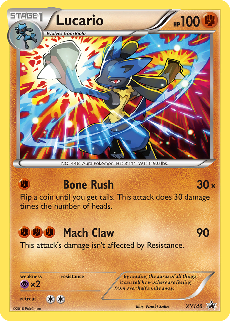 Lucario (XY140) [XY: Black Star Promos] | Game Master's Emporium (The New GME)