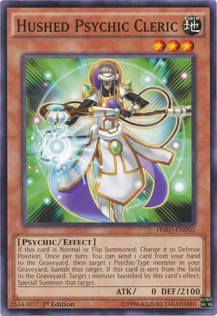 Hushed Psychic Cleric [HSRD-EN050] Common | Game Master's Emporium (The New GME)