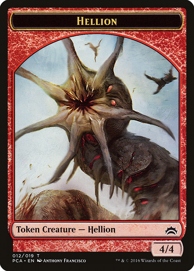 Hellion Token [Planechase Anthology Tokens] | Game Master's Emporium (The New GME)