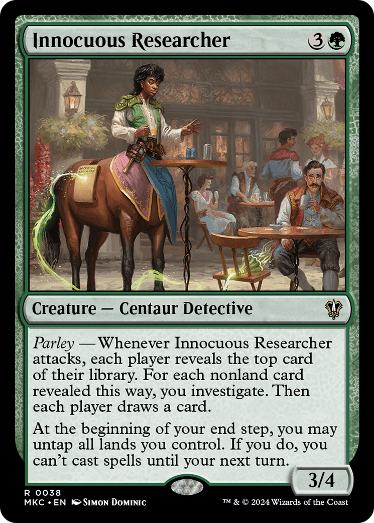 Innocuous Researcher [Murders at Karlov Manor Commander] | Game Master's Emporium (The New GME)