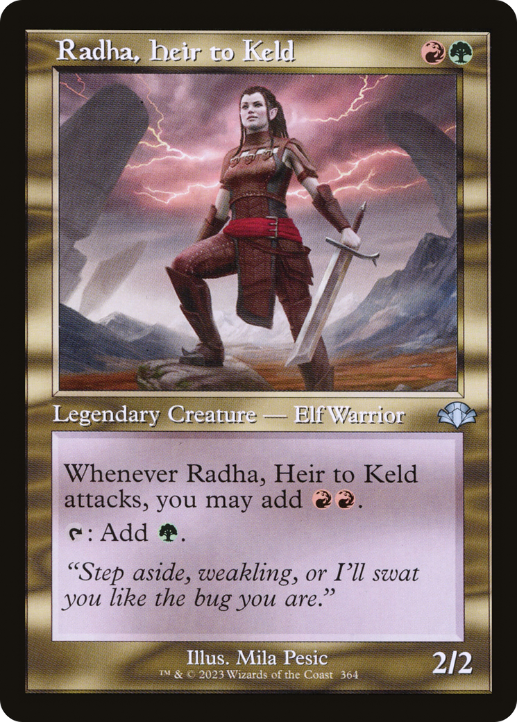 Radha, Heir to Keld (Retro) [Dominaria Remastered] | Game Master's Emporium (The New GME)