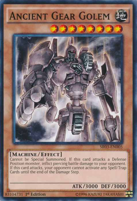 Ancient Gear Golem [SR03-EN005] Common | Game Master's Emporium (The New GME)