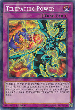 Telepathic Power [BP03-EN208] Shatterfoil Rare | Game Master's Emporium (The New GME)