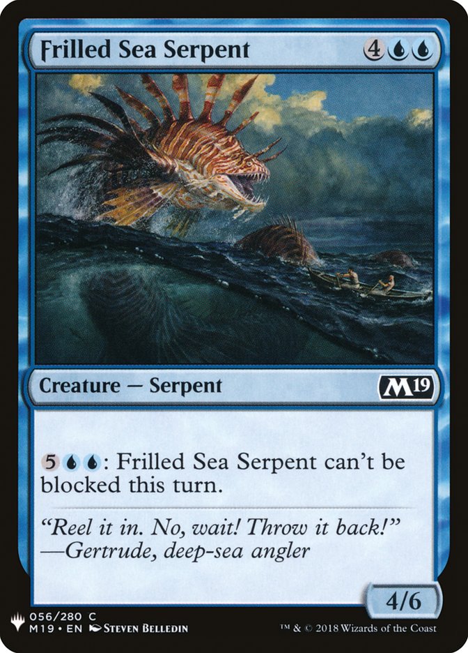 Frilled Sea Serpent [Mystery Booster] | Game Master's Emporium (The New GME)