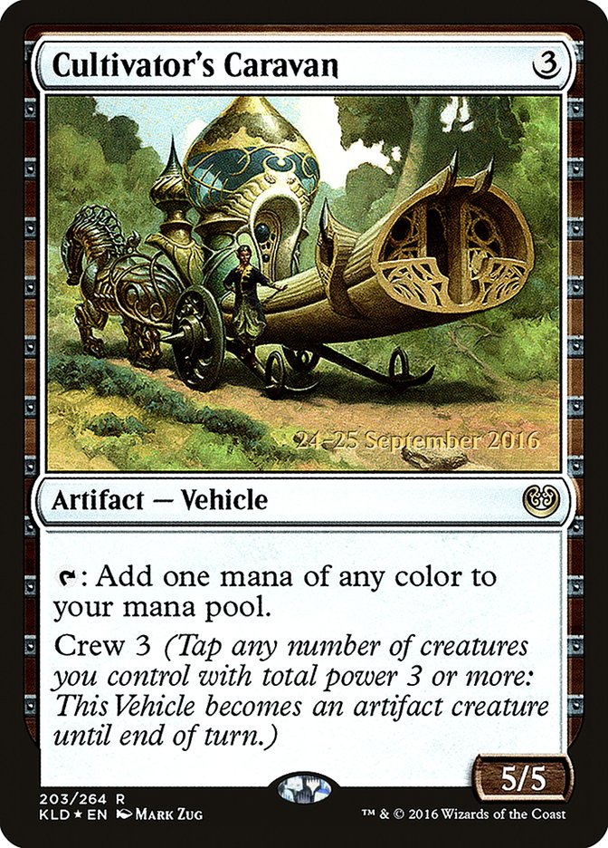 Cultivator's Caravan [Kaladesh Prerelease Promos] | Game Master's Emporium (The New GME)