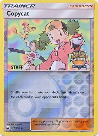 Copycat (127/168) (Regional Championship Promo Staff) [Sun & Moon: Celestial Storm] | Game Master's Emporium (The New GME)