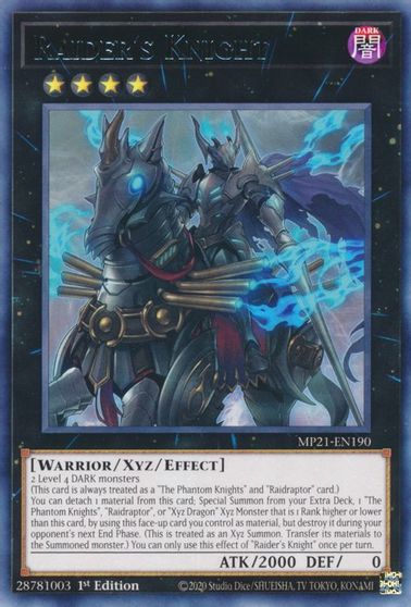 Raider's Knight [MP21-EN190] Rare | Game Master's Emporium (The New GME)
