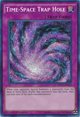 Time-Space Trap Hole [MP15-EN119] Secret Rare | Game Master's Emporium (The New GME)