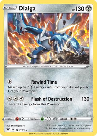 Dialga (121/185) (Theme Deck Exclusive) [Sword & Shield: Vivid Voltage] | Game Master's Emporium (The New GME)