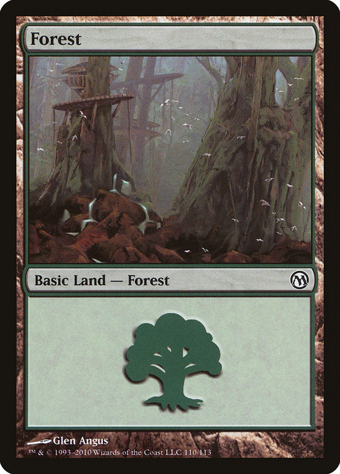 Forest (110) [Duels of the Planeswalkers] | Game Master's Emporium (The New GME)