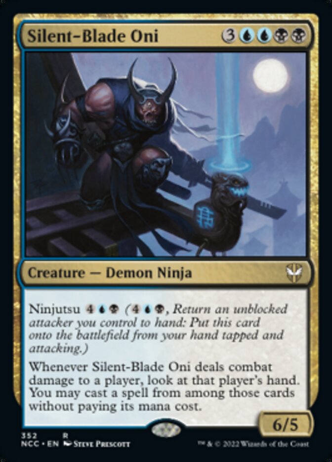 Silent-Blade Oni [Streets of New Capenna Commander] | Game Master's Emporium (The New GME)