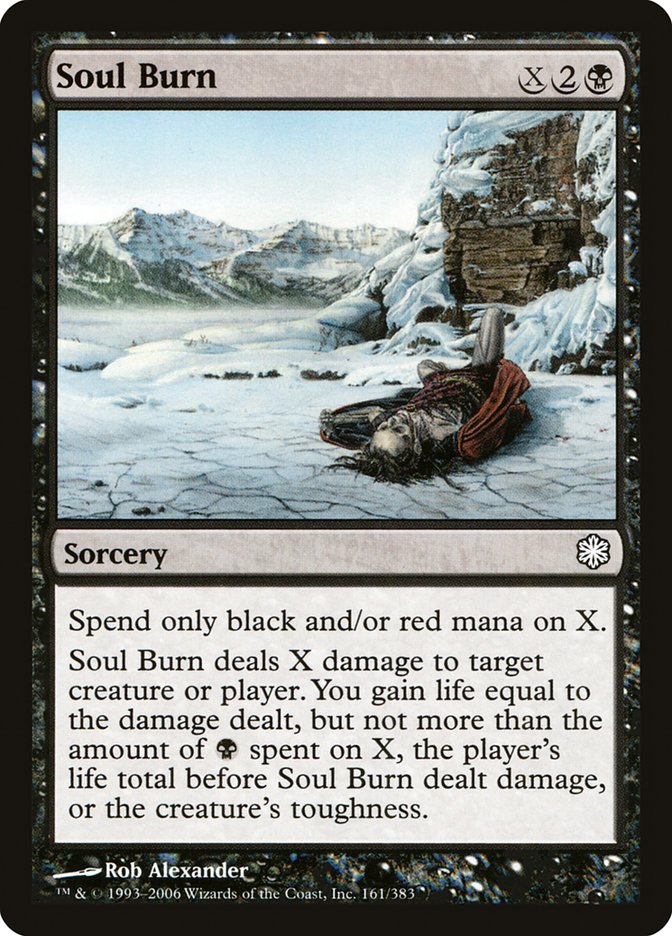 Soul Burn [Coldsnap Theme Decks] | Game Master's Emporium (The New GME)