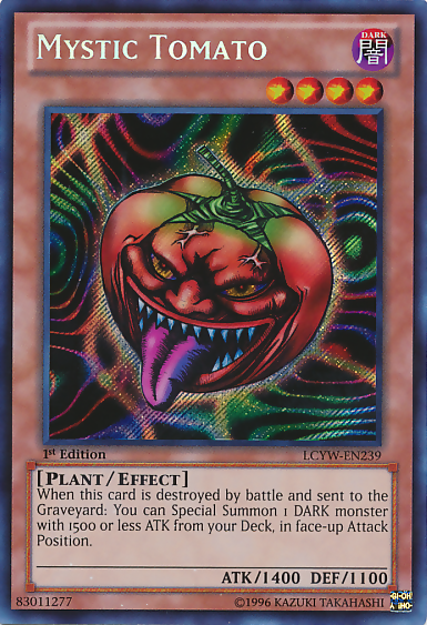 Mystic Tomato [LCYW-EN239] Secret Rare | Game Master's Emporium (The New GME)