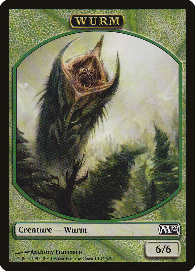 Wurm Token [Magic 2012 Tokens] | Game Master's Emporium (The New GME)