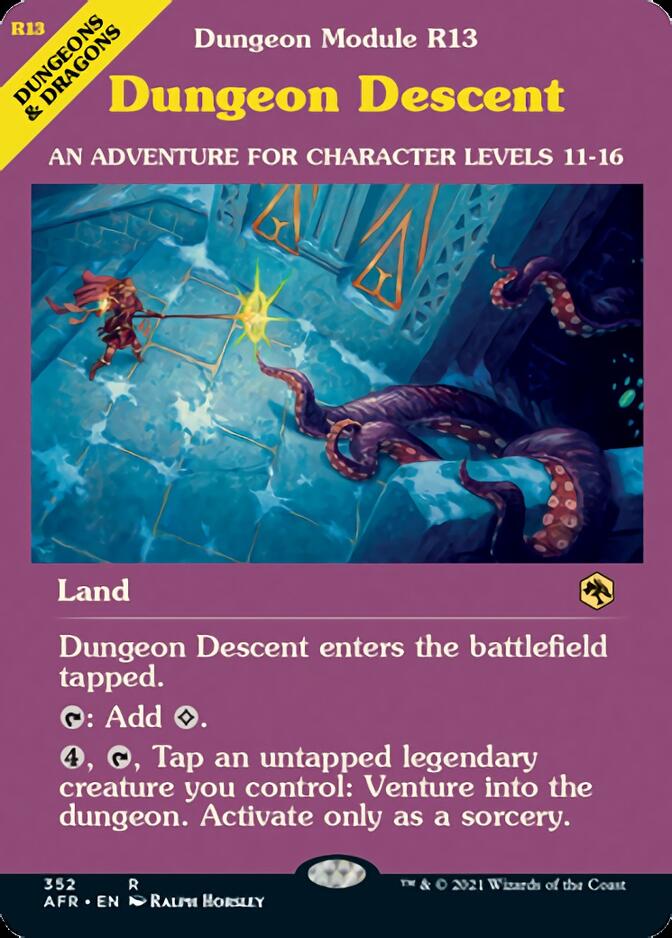 Dungeon Descent (Dungeon Module) [Dungeons & Dragons: Adventures in the Forgotten Realms] | Game Master's Emporium (The New GME)