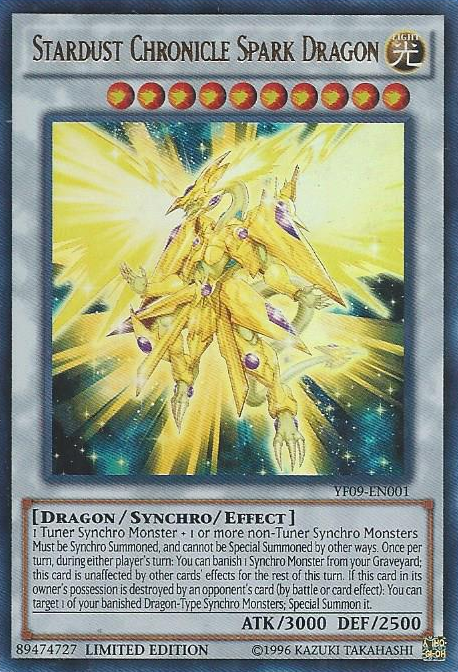 Stardust Chronicle Spark Dragon [YF09-EN001] Ultra Rare | Game Master's Emporium (The New GME)