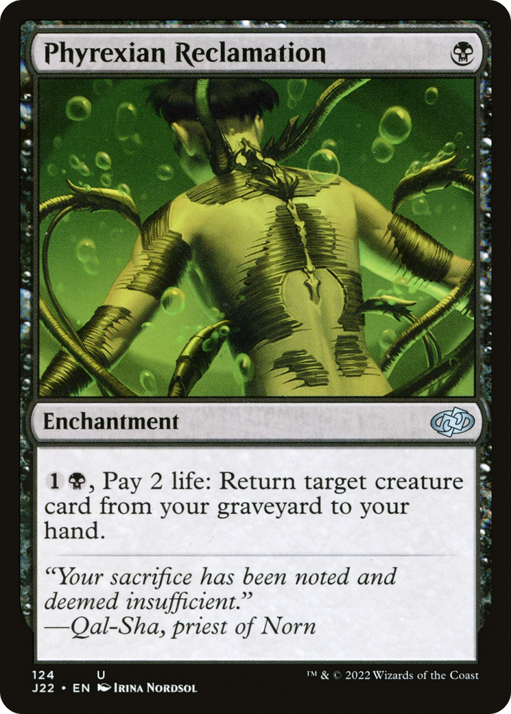 Phyrexian Reclamation [Jumpstart 2022] | Game Master's Emporium (The New GME)