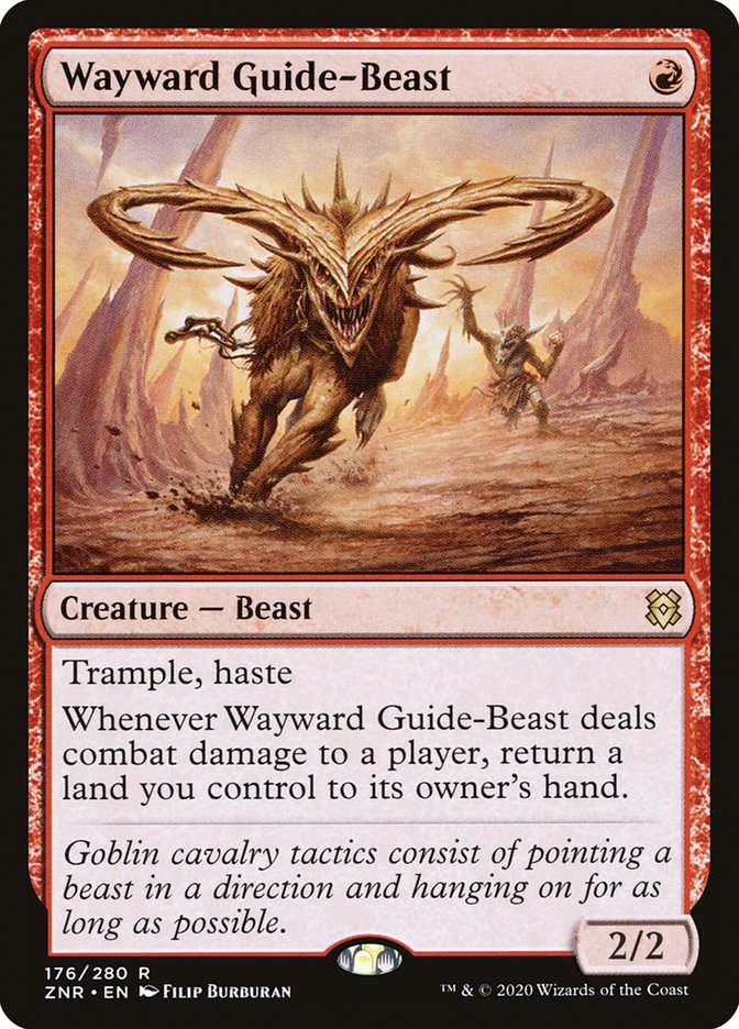 Wayward Guide-Beast [Zendikar Rising] | Game Master's Emporium (The New GME)