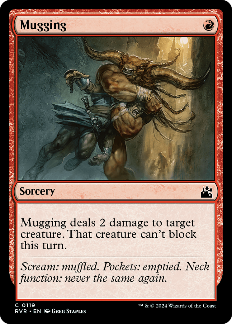 Mugging [Ravnica Remastered] | Game Master's Emporium (The New GME)