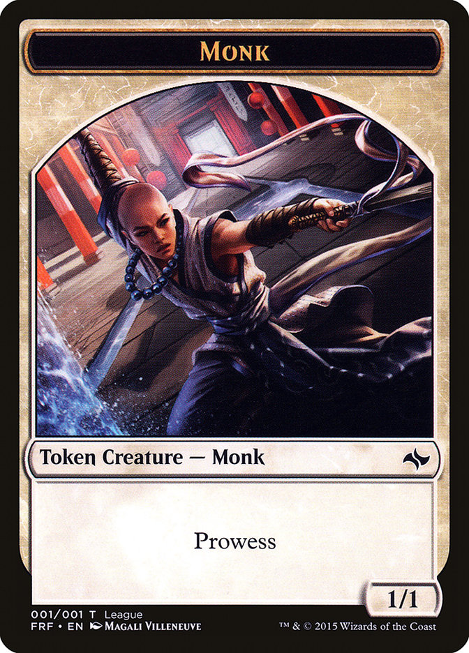 Monk Token [League Tokens 2015] | Game Master's Emporium (The New GME)