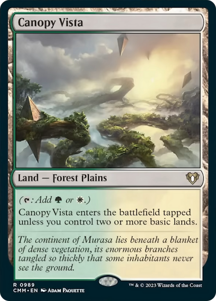 Canopy Vista [Commander Masters] | Game Master's Emporium (The New GME)