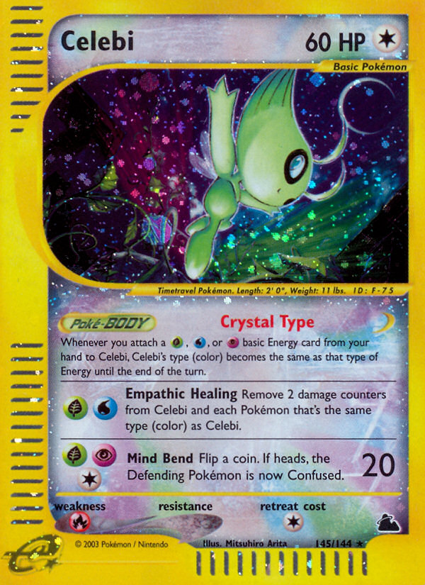 Celebi (145/144) [Skyridge] | Game Master's Emporium (The New GME)