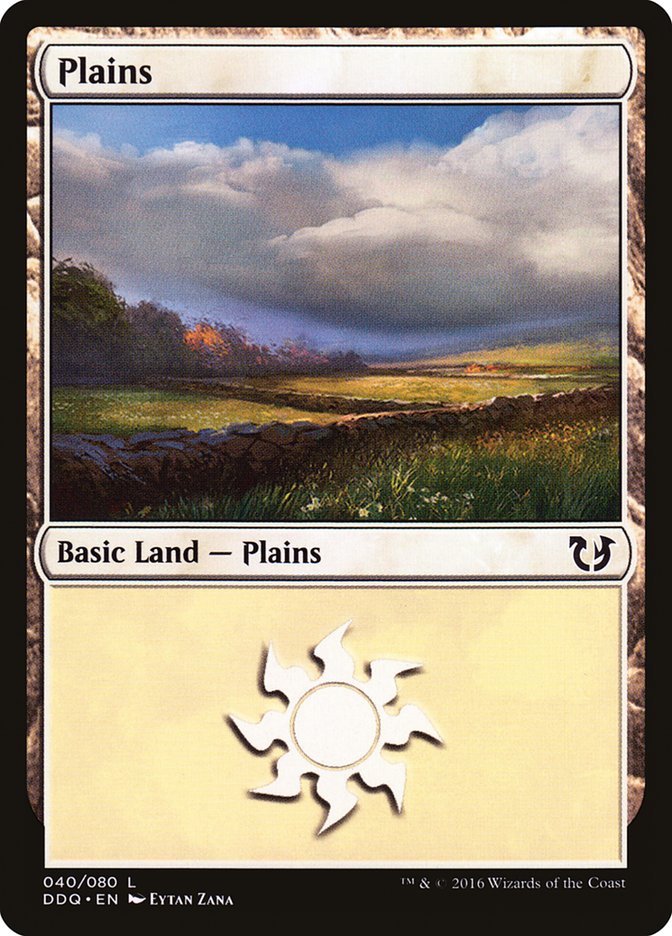 Plains (40) [Duel Decks: Blessed vs. Cursed] | Game Master's Emporium (The New GME)